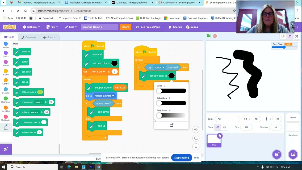 Coding #5 - Drawing Game