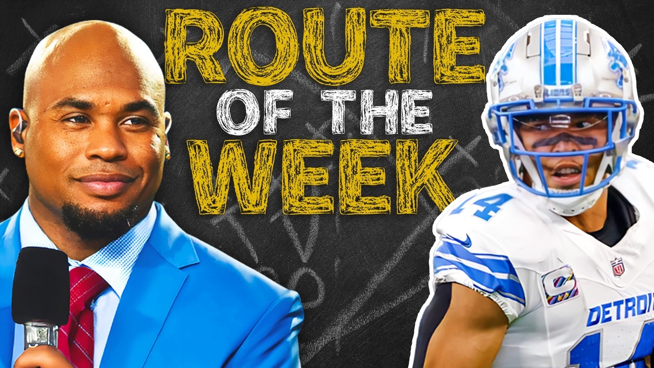 Amon-Ra St. Brown can beat ANY coverage | Steve Smith's ROUTE OF THE WEEK