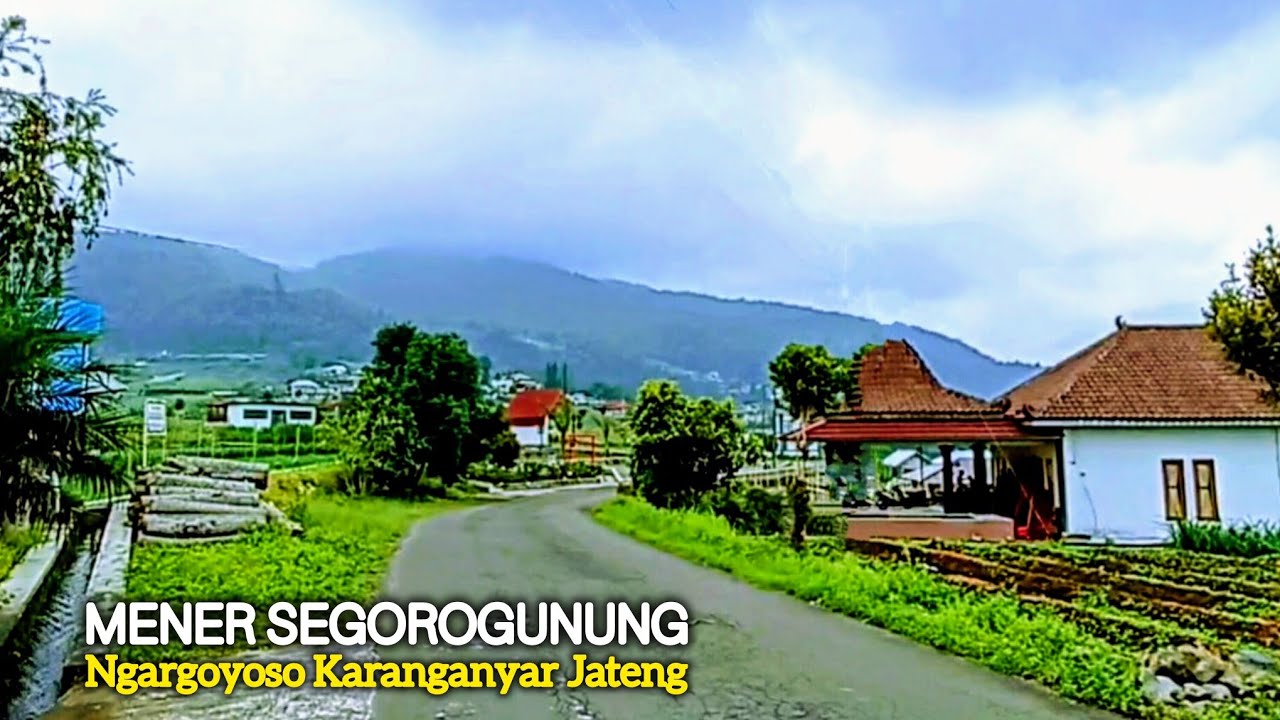 Desa Indah Mirip Di Eropa Berhawa Dingin Di Lereng Lawu Menyajikan Kesuburan Dan Keindahan Alamnya