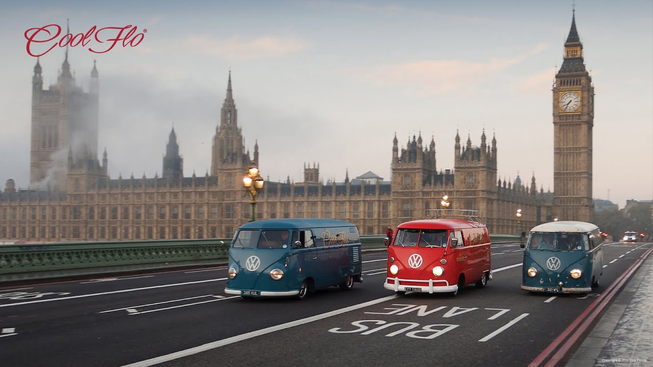 London Calling: Cool Flo VW Buses