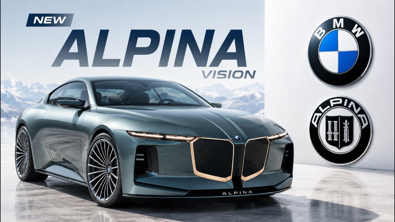Концепция BMW ALPINA не похожа ни на один современный BMW.