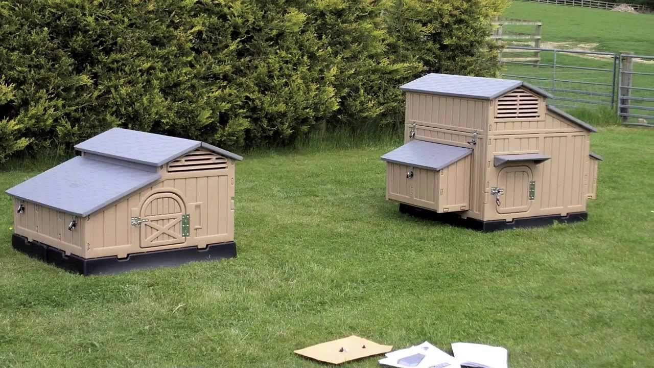 Assembling the Standard Coop - No Red Mite Chicken Housing - Snaplock Coop