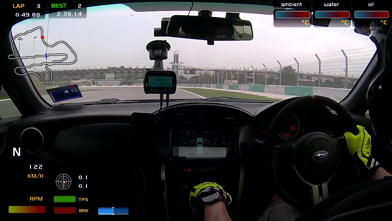 2:37.24 Subaru BRZ Sepang International Circuit