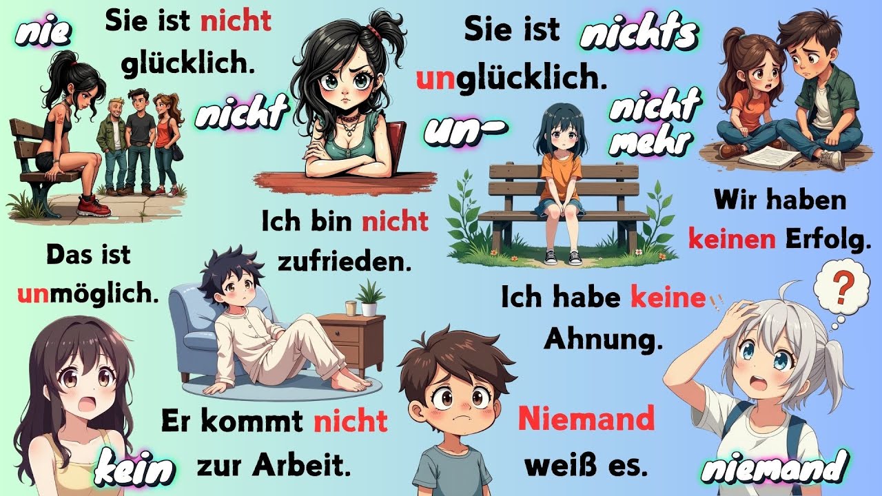 All About German Negations | Important Words You Need To Know!