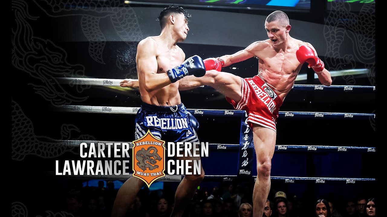 FULL FIGHT | Rebellion Muaythai 24: Carter Lawrance vs Deren Chen