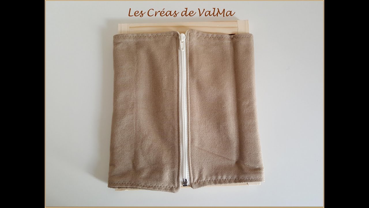 Cadre d' habillage Fermeture éclair Séparable - Inspiration Méthode Montessori