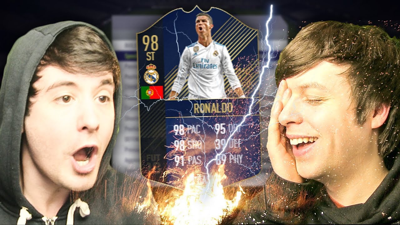 ТОТИ РОНАЛДУ И МЕССИ &mdash; FIFA 18 ULTIMATE TEAM
