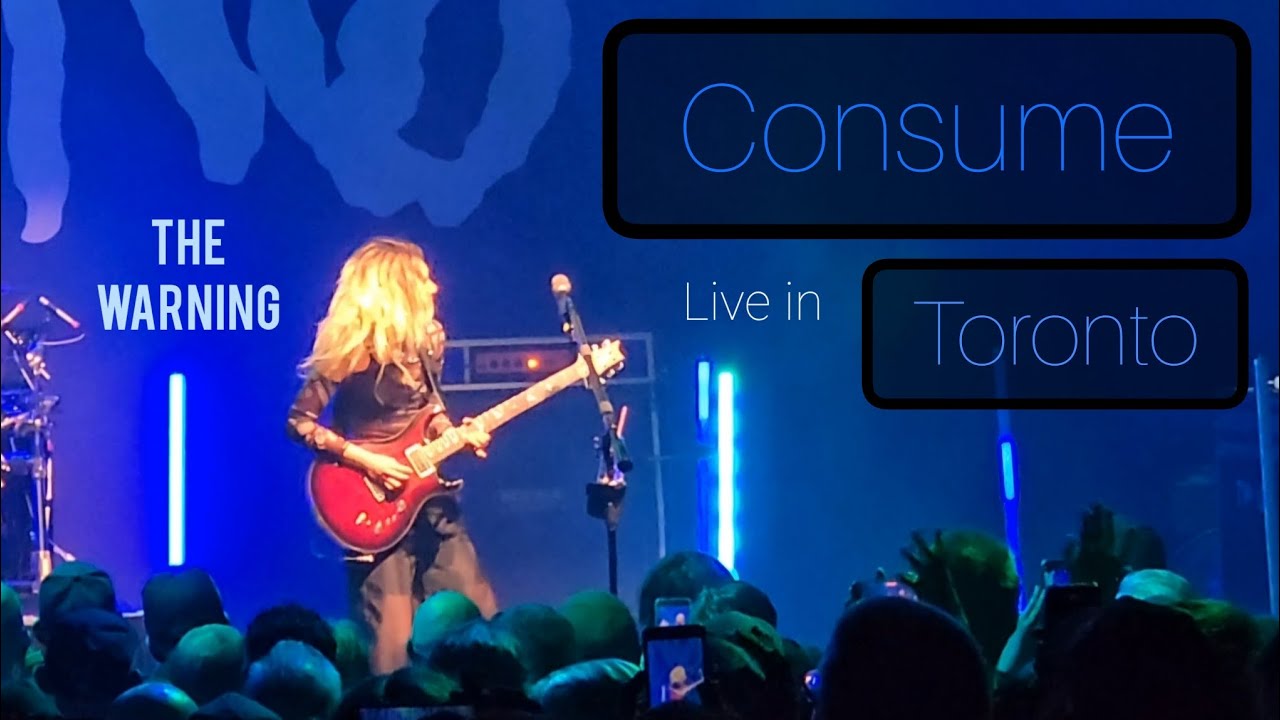 THE WARNING - CONSUME - Toronto - 10/30/24 #livemusic #consume #keepmefed #tour #rock #fyp #martintw