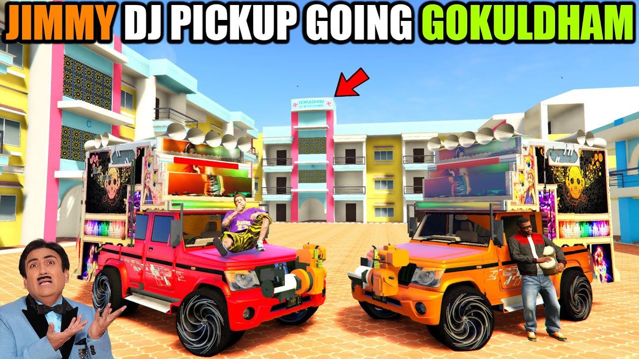 JIMMY DJ PICKUP GOING GOKULDHAM | GTA 5 😲
