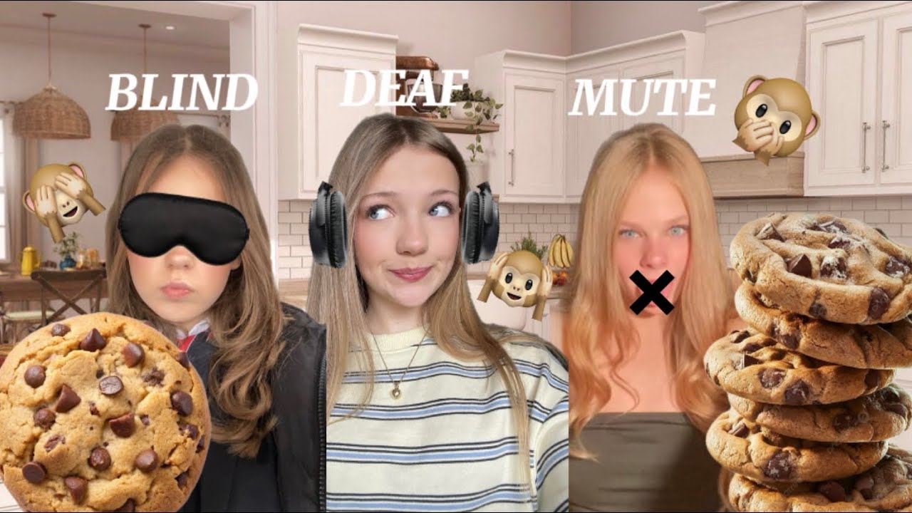 BLIND, DEAF, MUTE BAKING CHALLENGE