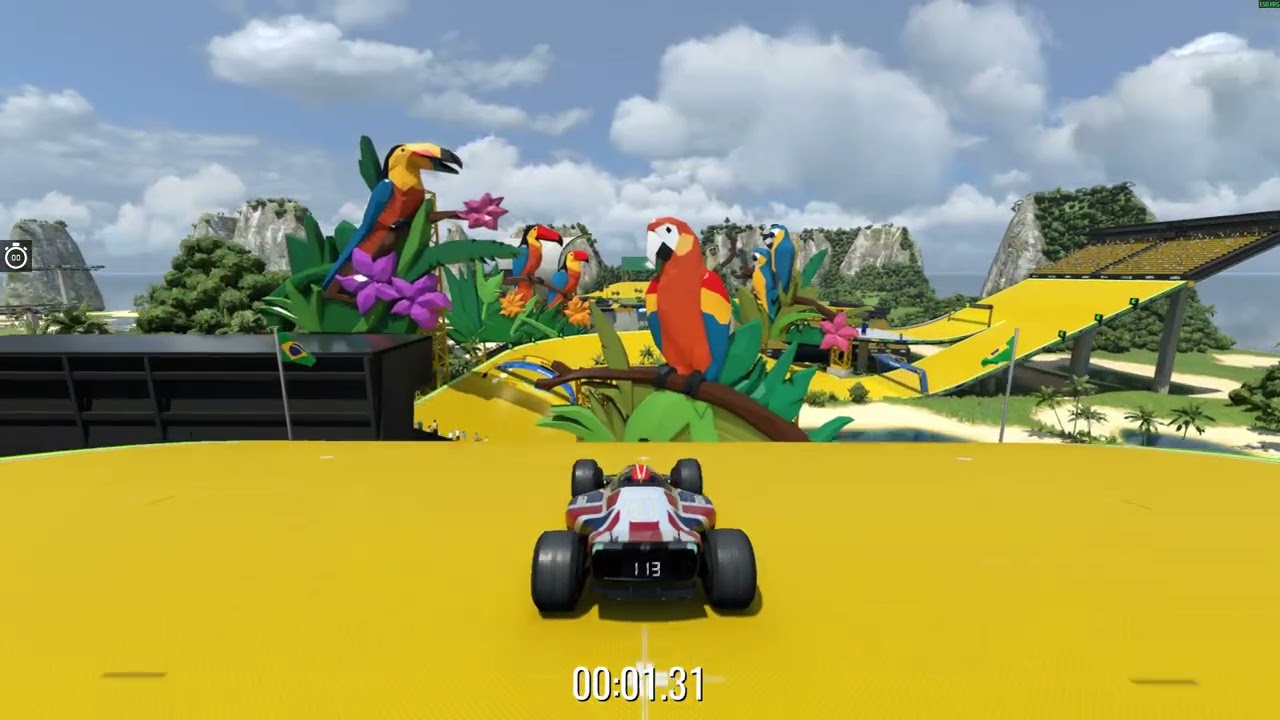 Trackmania Winter 2026 campaign (21-25, gold medals)