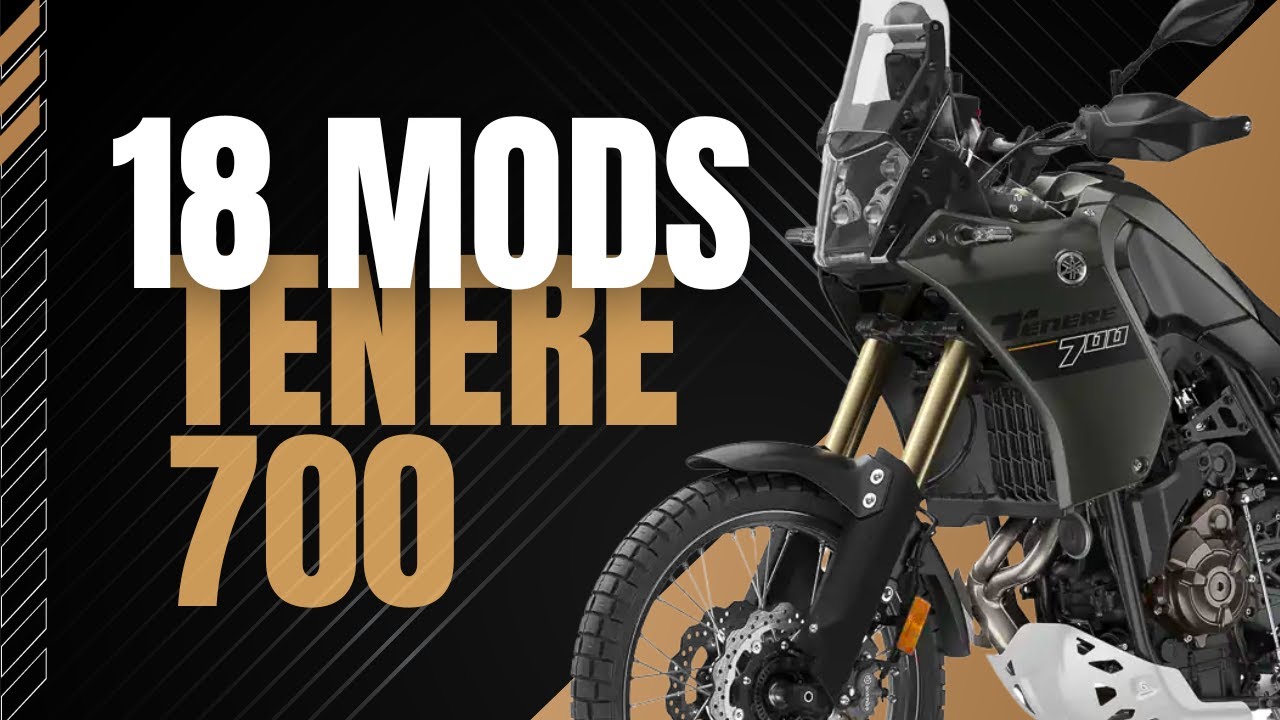 My Yamaha Tenere 700 modifications