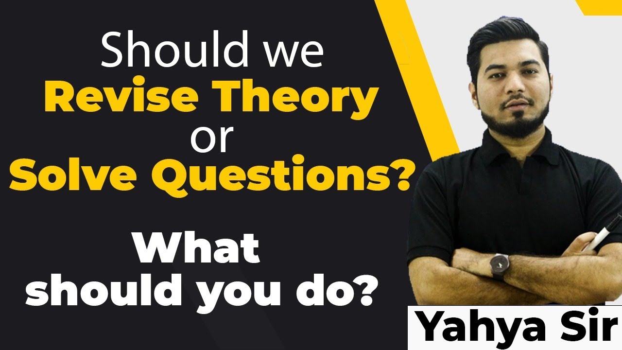GATE 2022🥇| THOERY OR QUESTION REVISION IN LAST MONTH | YAHYA  SIR