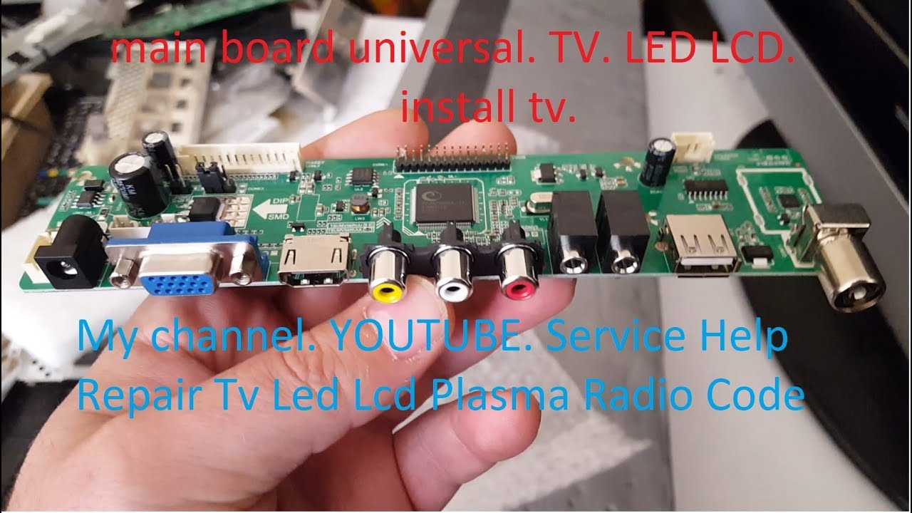 main board universal  TV LED LCD. install main board universal. tv lcd 42 inch