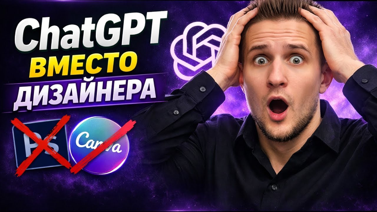 Я удалил Photoshop и Canva — теперь превью за меня делает ChatGPT