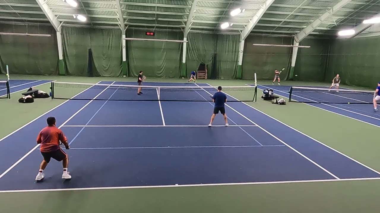 4.5 IA USTA men's doubles IC vs DM, set 1