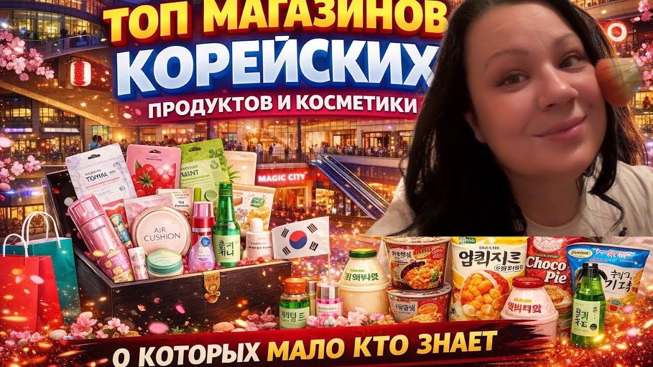 ТОП МАГАЗИНОВ в Ташкенте КОРЕЙСКИХ ПРОДУКТОВ И КОСМЕТИКИ, КОТОРЫЕ ДРУЗЬЯ СТОИТ ПОСЕТИТЬ🔥