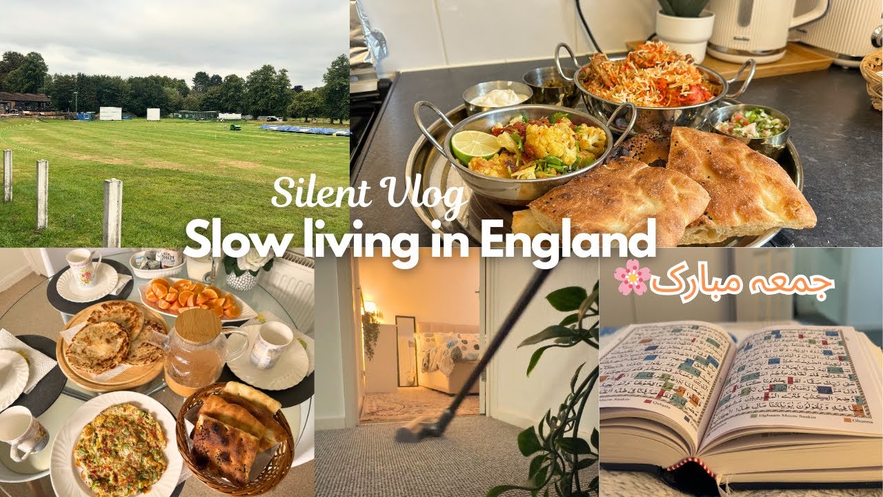 Slow living in England🏡| Silent Vlog| Chicken Biryani| Afghani Naan| Cleaning| aesthetic life 