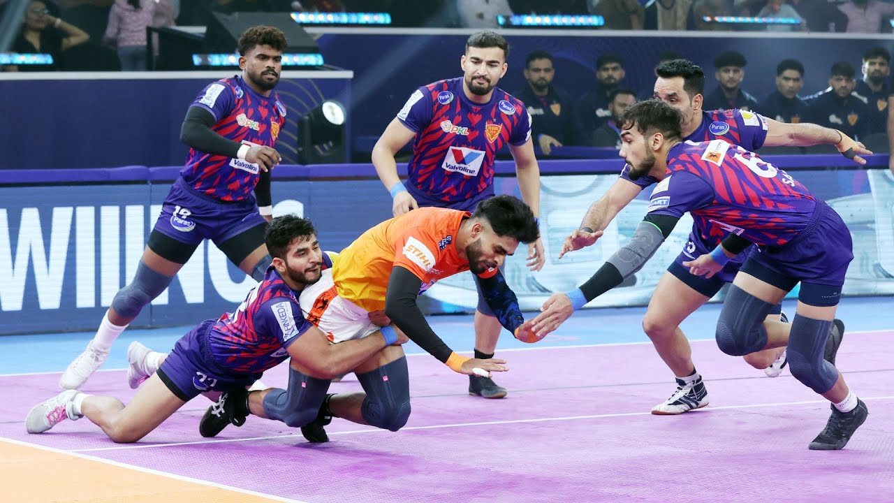 PKL Qualifier 1 Highlights: Puneri Paltan vs Dabang Delhi K.C. | Pro Kabaddi Season 12 | Hindi