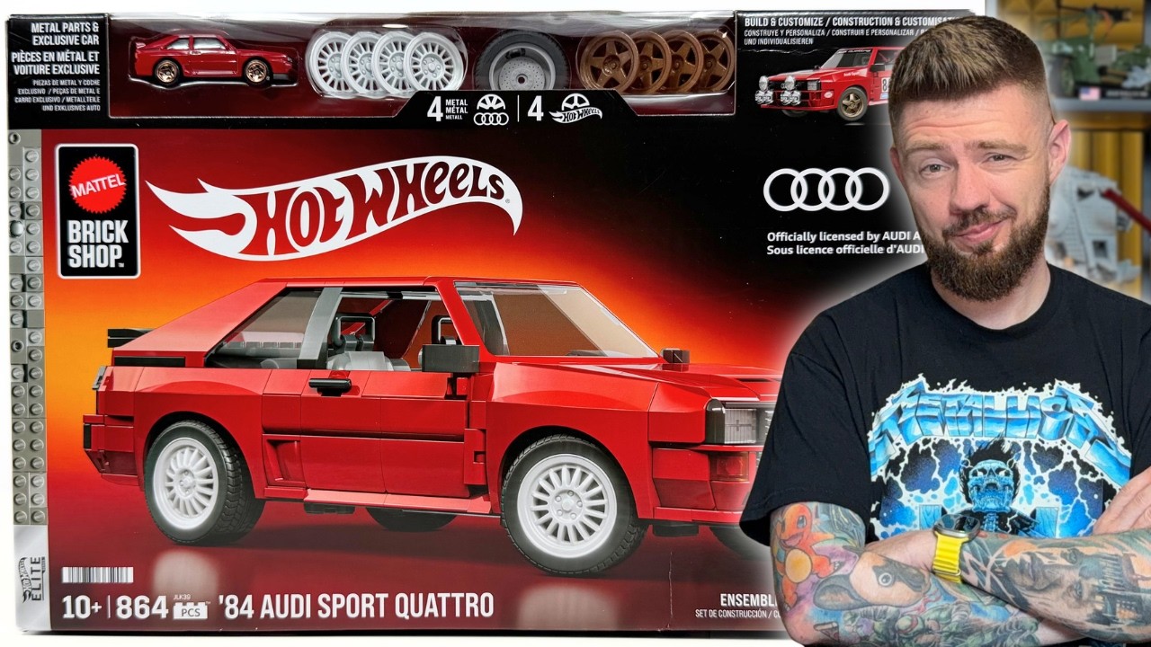 '84 AUDI SPORT QUATTRO 🛞 MATTEL BRICK SHOP RECENZJA