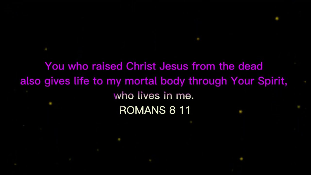 Speak God's Words - Renewal of Youth (female voice) PRAY OUT-LOUD EVERYDAY AS OFTEN AS NEEDED