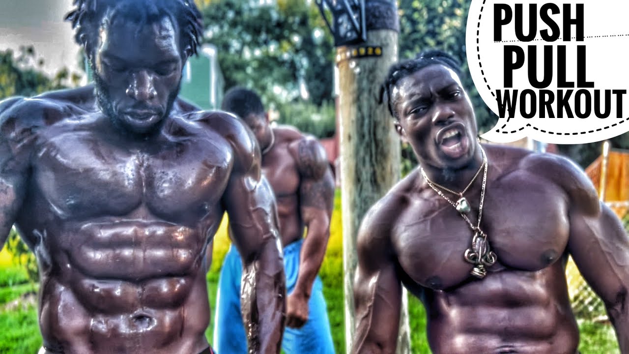 Try This Workout 💪🏾 | Pull ups and Push ups Only | @SweatCheck @Fabonevafolds
