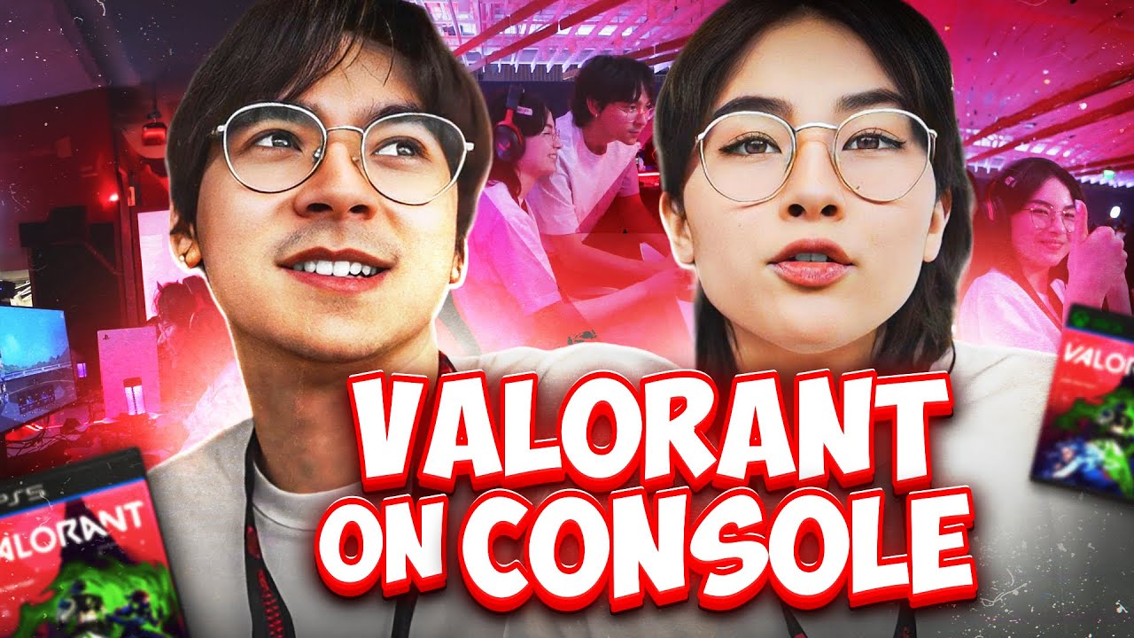 TenZ & Kyedae TRYING VALORANT CONSOLE FOR THE FIRST TIME !!! | Vlog