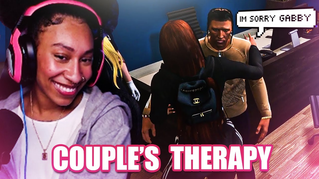 Gabby and Fanum go to COUPLE'S THERAPY 😳  | District 10 | GTA RP