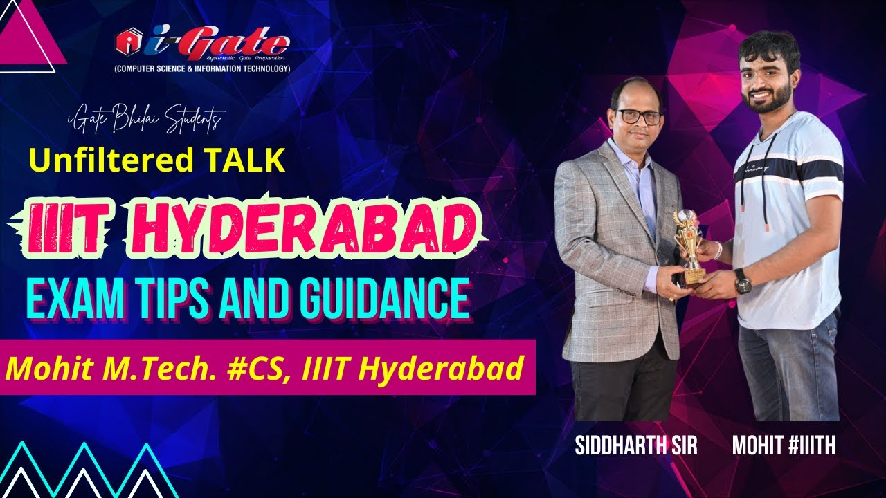 Master IIIT-Hyderabad PGEE 2025 Exam: Comprehensive Syllabus & Study Plan | Siddharth & Mohit | iGb
