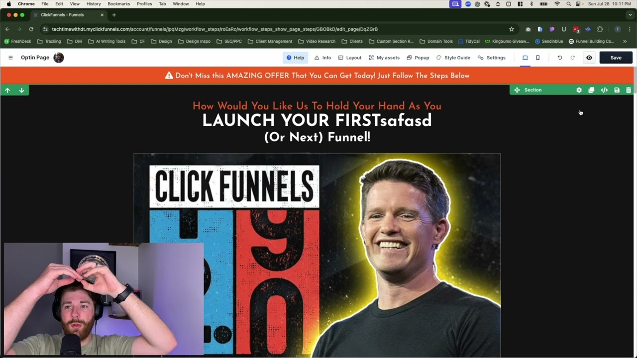 ClickFunnels 2.0 editor overview 2024