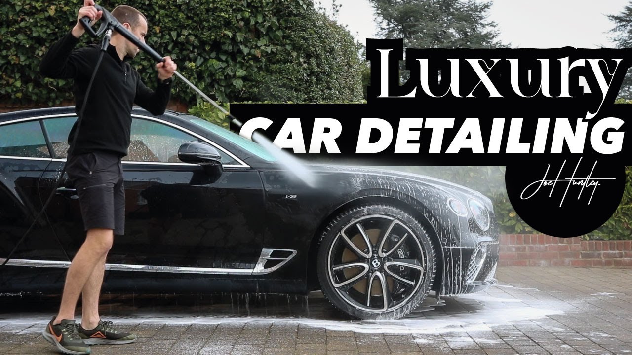 Luxury Car Detailing | Bentley Continental Car Wash & Ceramic Sealant