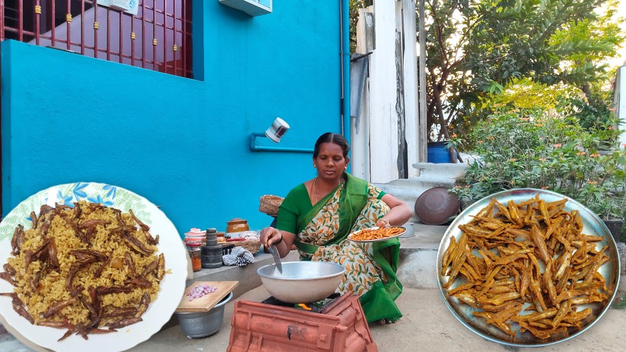 5.00Pm to 10pm Routine Vlog || கருவாட்டு சோறு|| Karuvattu Sooru || Life of Traditional Mom 