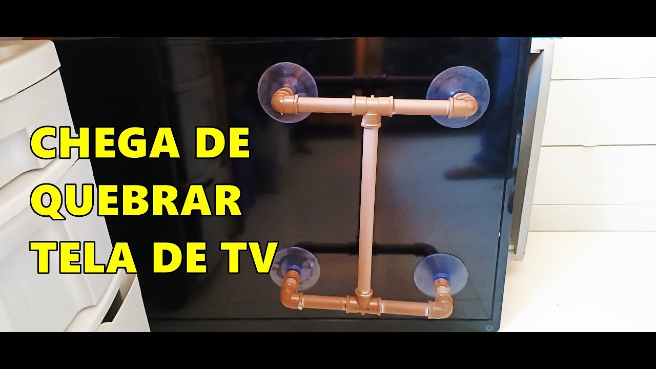 COMO FAZER UM SUPER SUPORTE PARA SACAR TELAS DE TVs