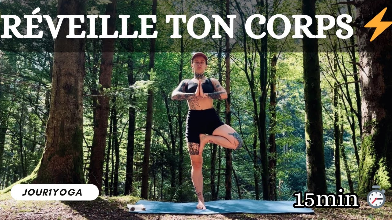 Routine Yoga Matin 15 min | Réveille ton corps & ton esprit 🌞