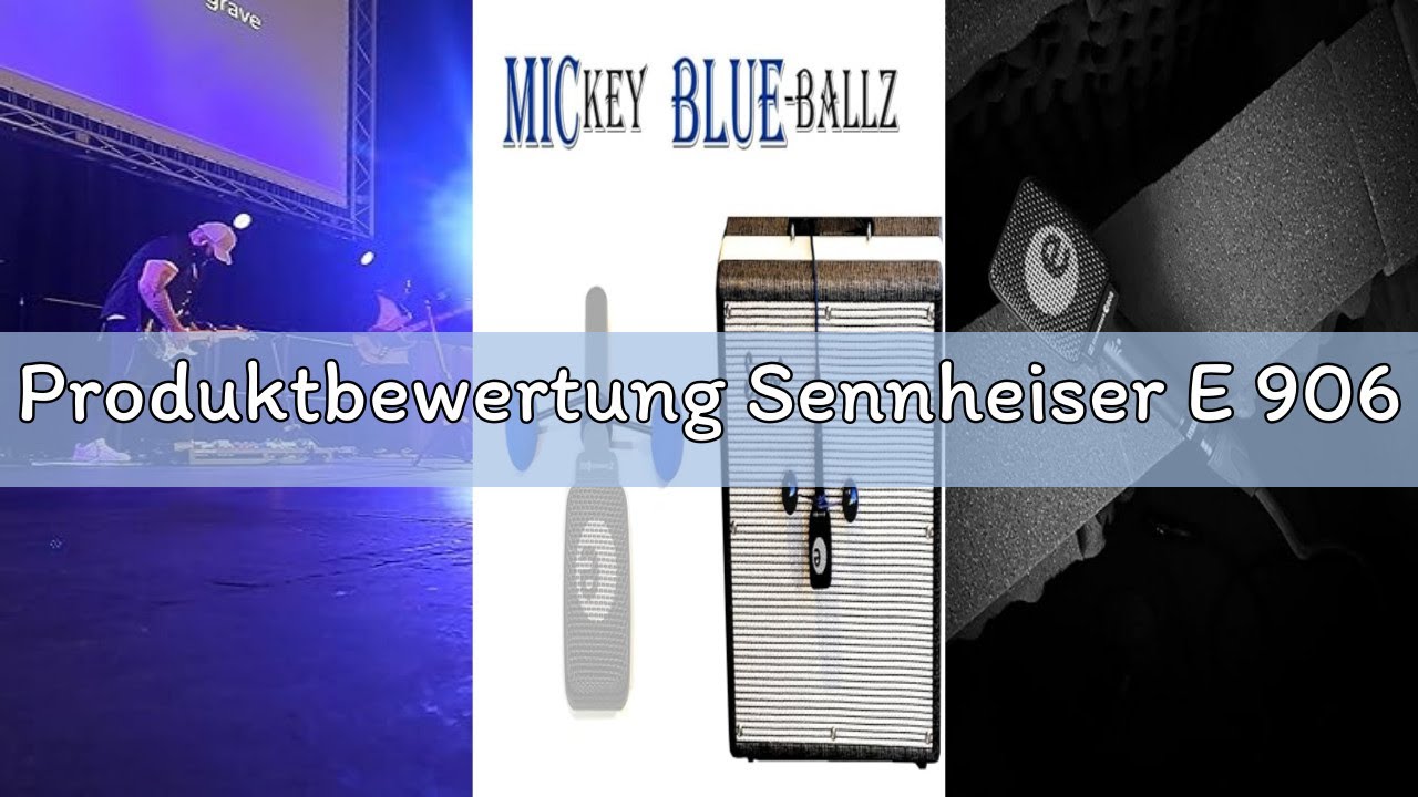 Produktbewertung Sennheiser E 906