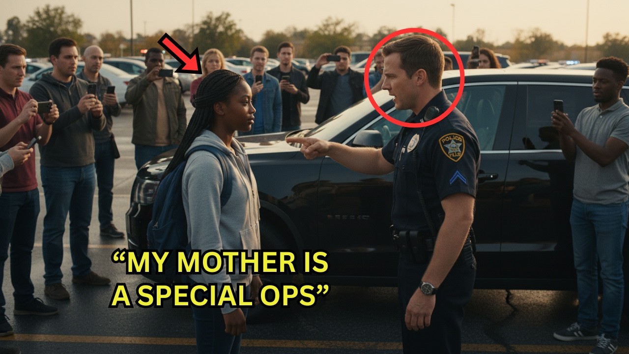 Cop Laughs at Black Girl for Saying Her Mom's in Special Forces—Until She Walks Onto The Scene