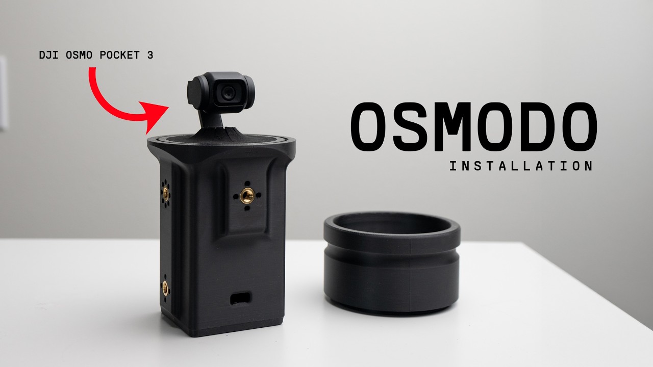 OSMODO Rig for DJI OSMO Pocket 3 (How to Install)