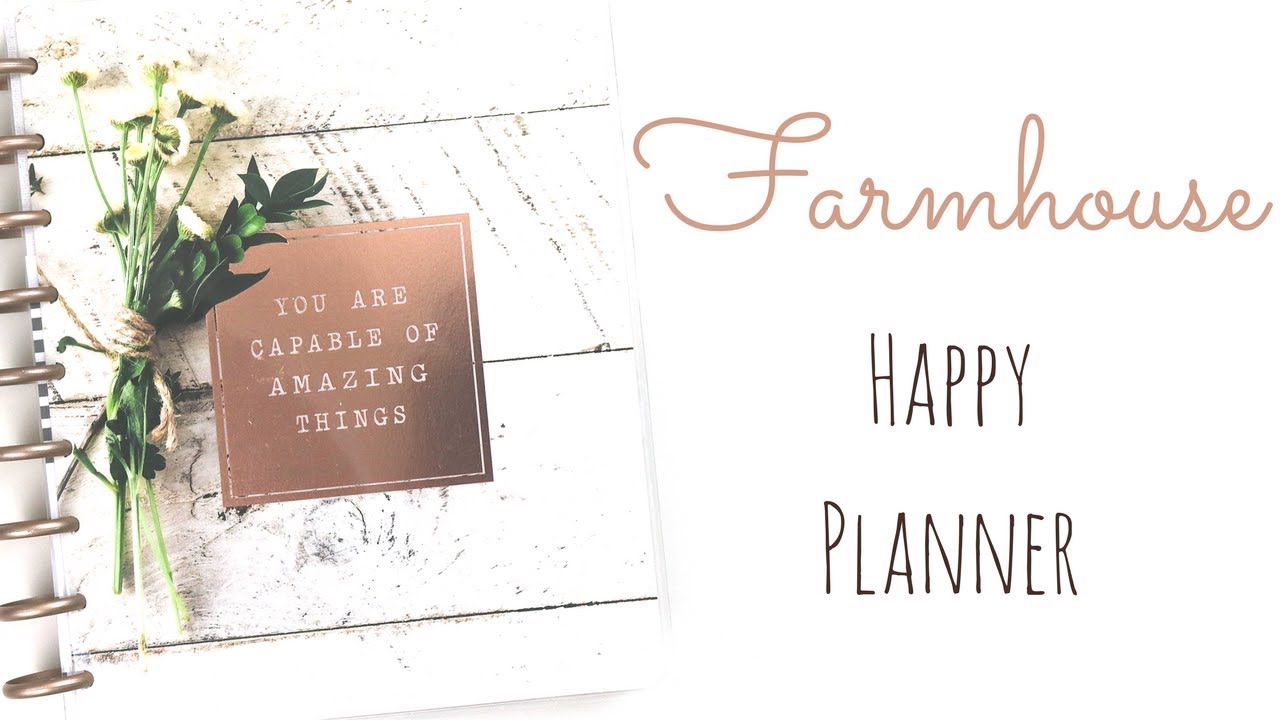 Happy Planner: Farmhouse