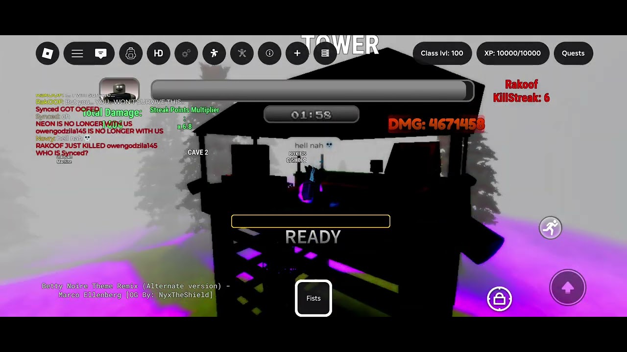 LastStanding Part 4 Survived | Roblox The RakOOF Kill Test