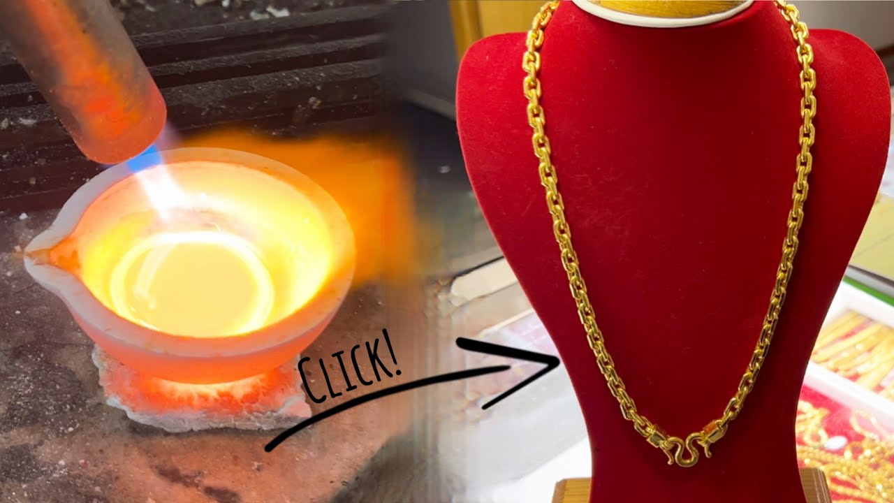 How do they make link chain ?