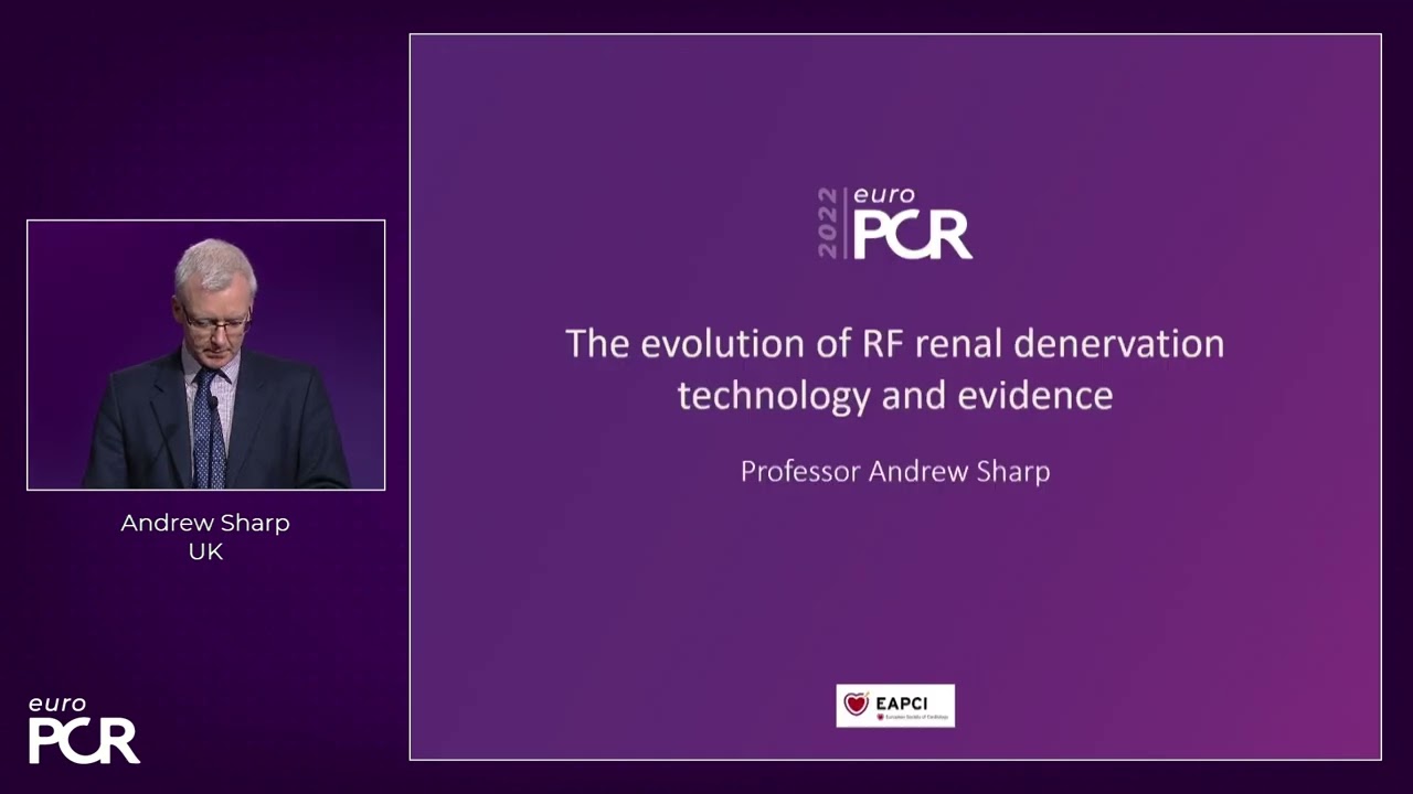 Advances in renal denervation: from patient selection to procedure - EuroPCR 2022