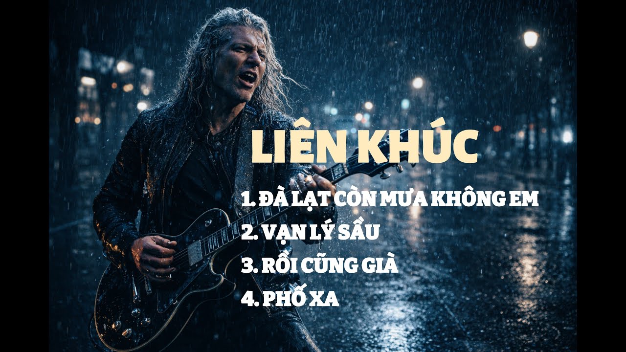 LI&Ecirc;N KH&Uacute;C Đ&Agrave; LẠT C&Ograve;N MƯA KH&Ocirc;NG EM - VẠN L&Yacute; SẦU - RỒI CŨNG GI&Agrave; - PHỐ XA | ALBUM METAL ROCK | VOL.08