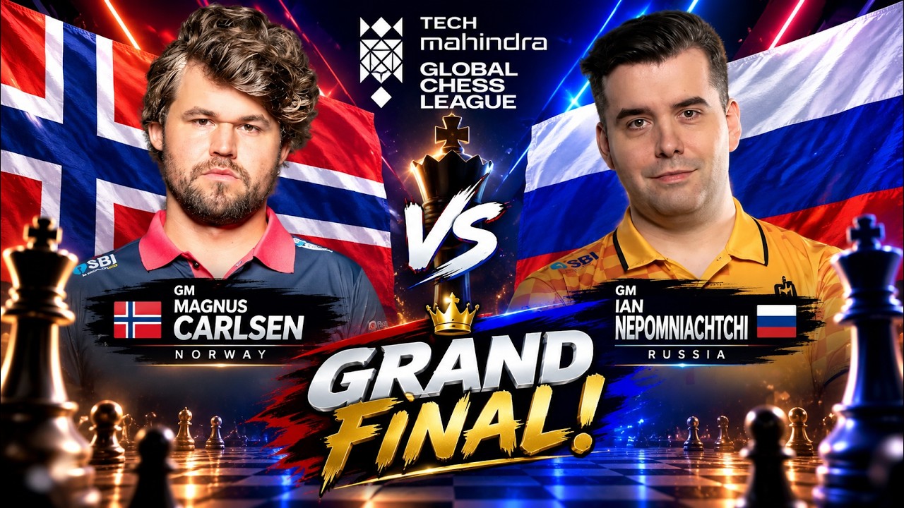GRAND FINAL! GM Magnus Carlsen vs GM Ian Nepomniachtchi