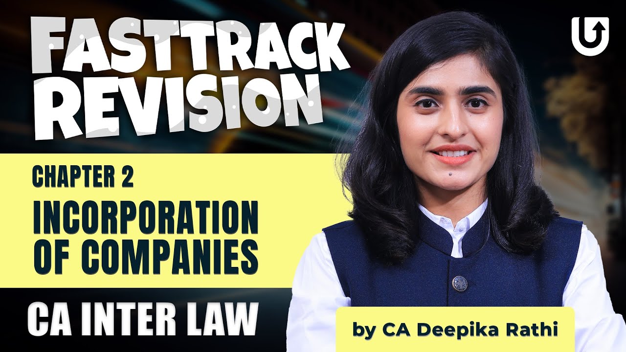 CA Inter Law Revision of Chapter 2 | CA Inter Sep 24 and Onwards | CA Deepika Rathi#cainter
