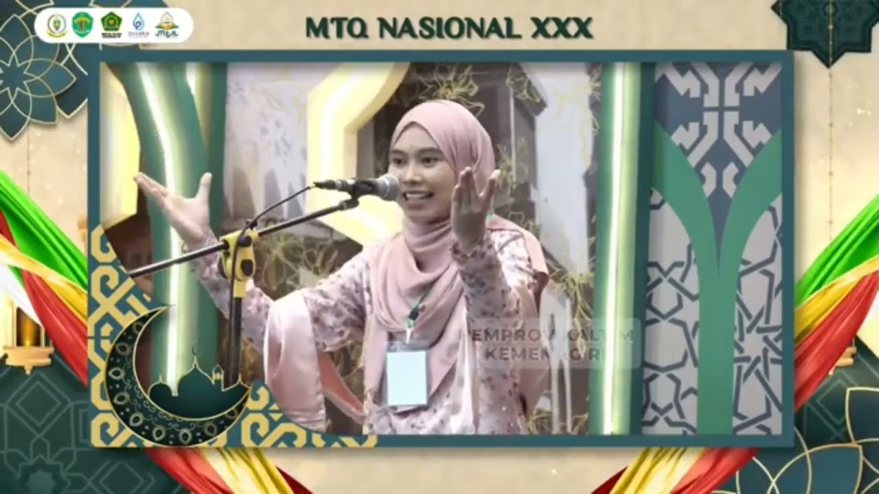 Syarhil Qur'an MTQ Nasional tahun 2024. Judul 