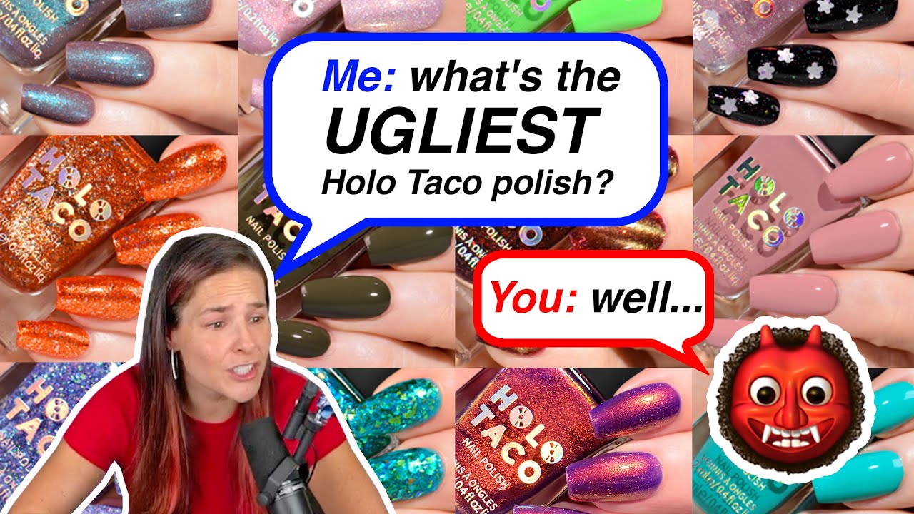 Why do my customers think these are ugly??? Holo Taco nail polish Opinions 2025 💅📊