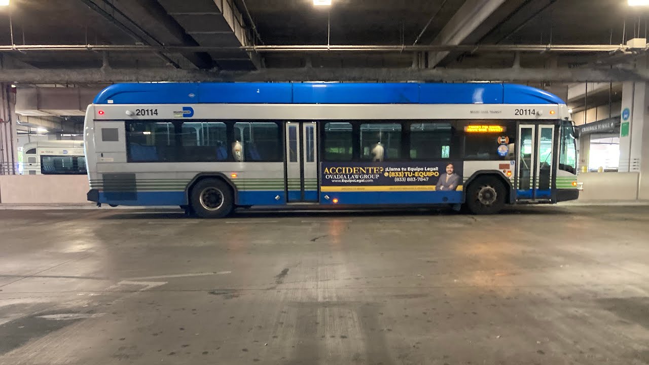 Miami Dade Transit: Ride On-Board 2020 Gillig BRT 40&rsquo; #20114