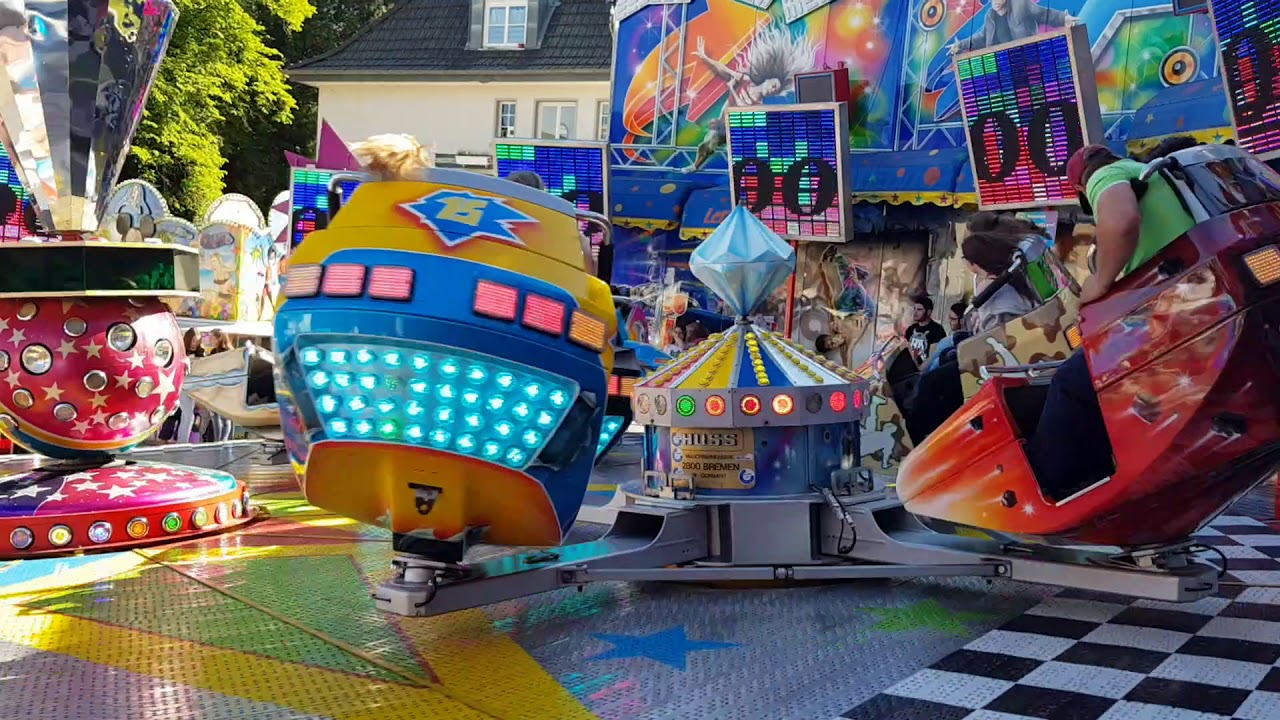 Break Dance auf der Maikirmes in Engelskirchen-Ründeroth 2018