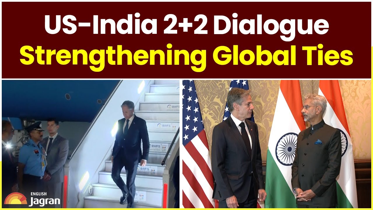 US-India 2+2 Dialogue: Strengthening Global Ties | Jagran English News