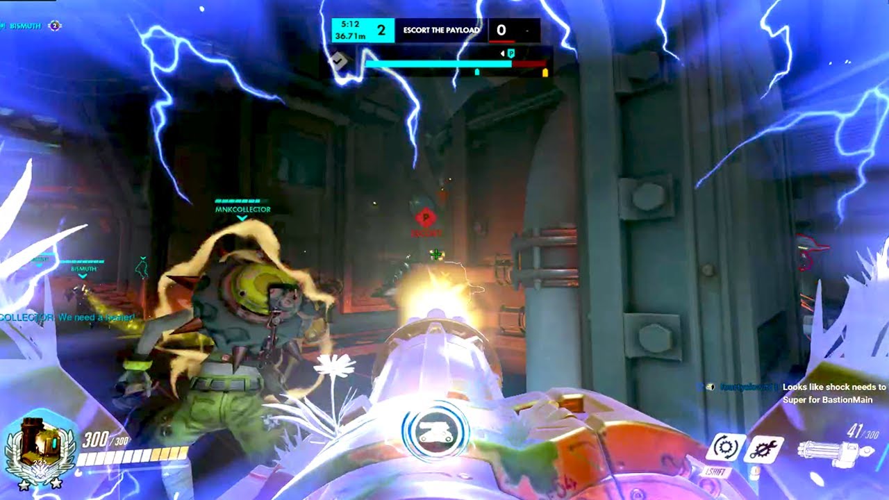 BEST ONE TRICK BASTION - TheBasti0nMain! OVERWATCH GAMEPLAY SEASON 27 TOP 500